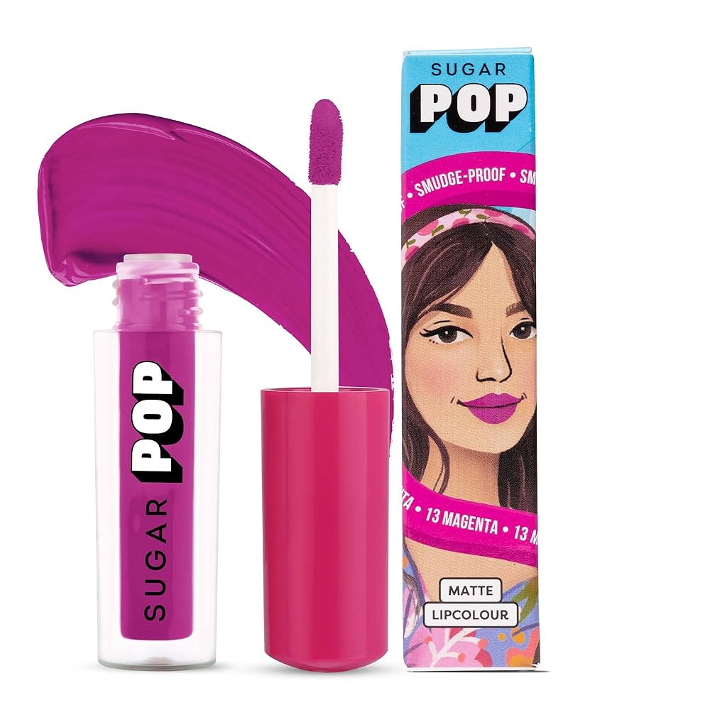 SUGAR POP 13 MATTE LIPSTICK MAGENTA SUGAR POP 13 MATTE LIPSTICK MAGENTA